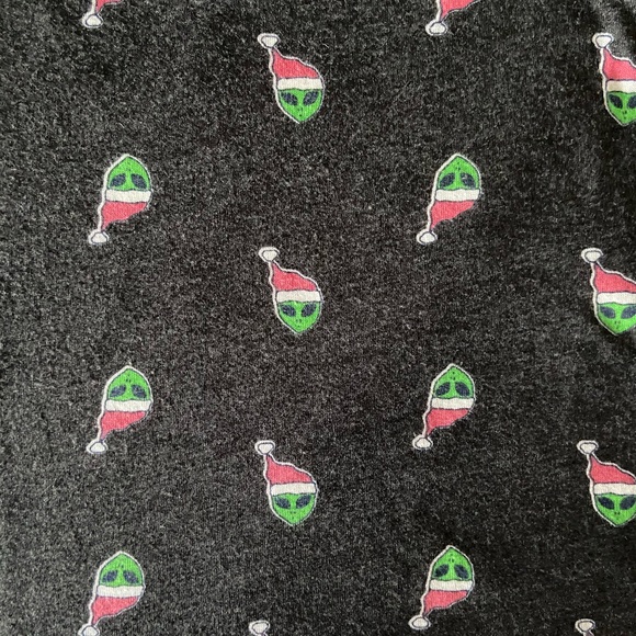 BDG Christmas Alien Shirt - Picture 2 of 2